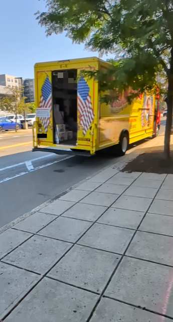 Bike lane report photo