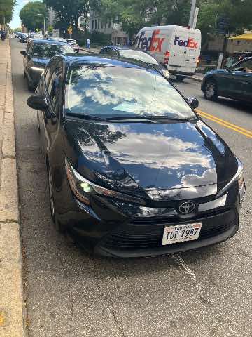 Bike lane report photo